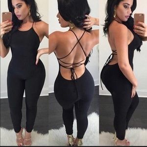 Women’s Backless Jumpsuit sz.XL
